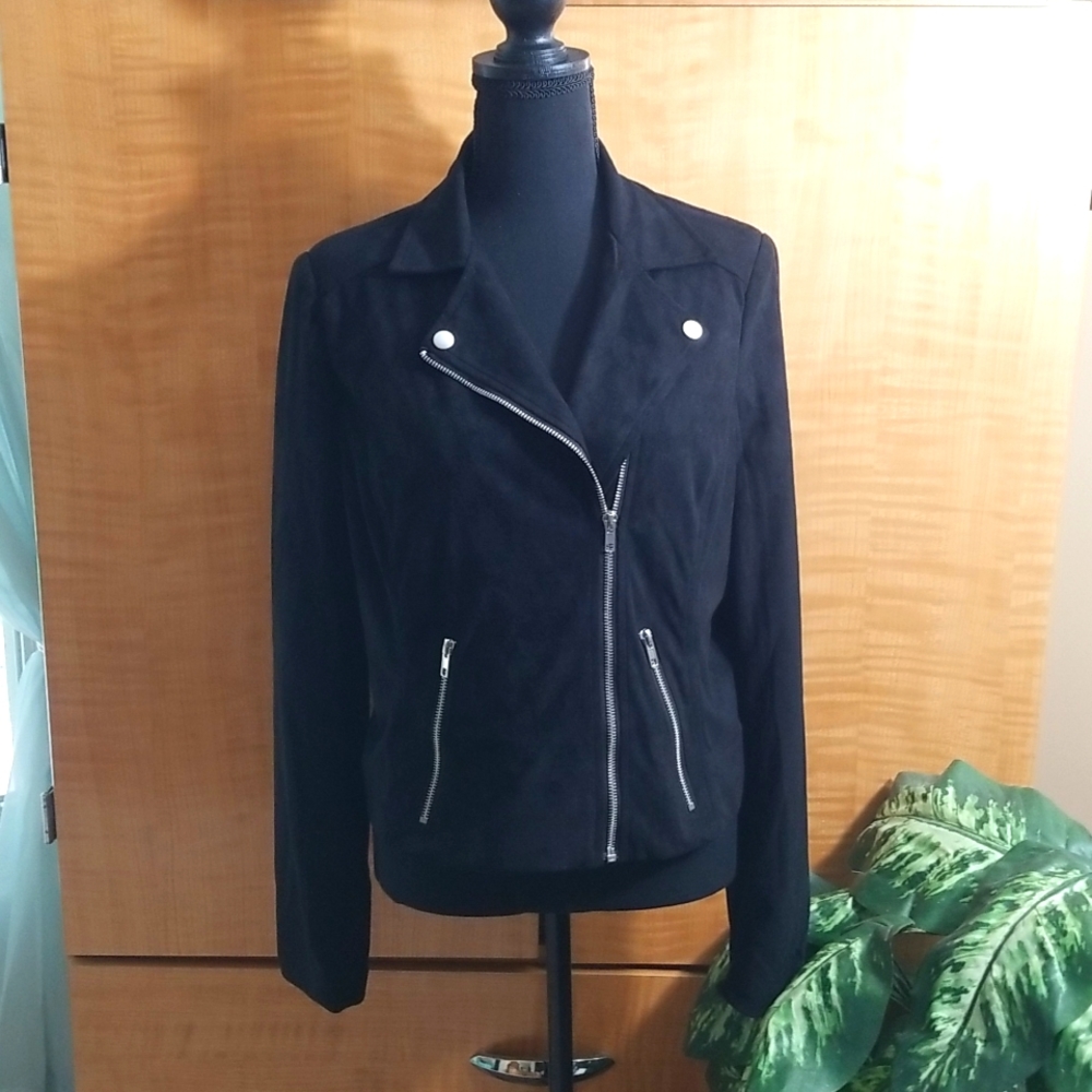 Black jacket size large.